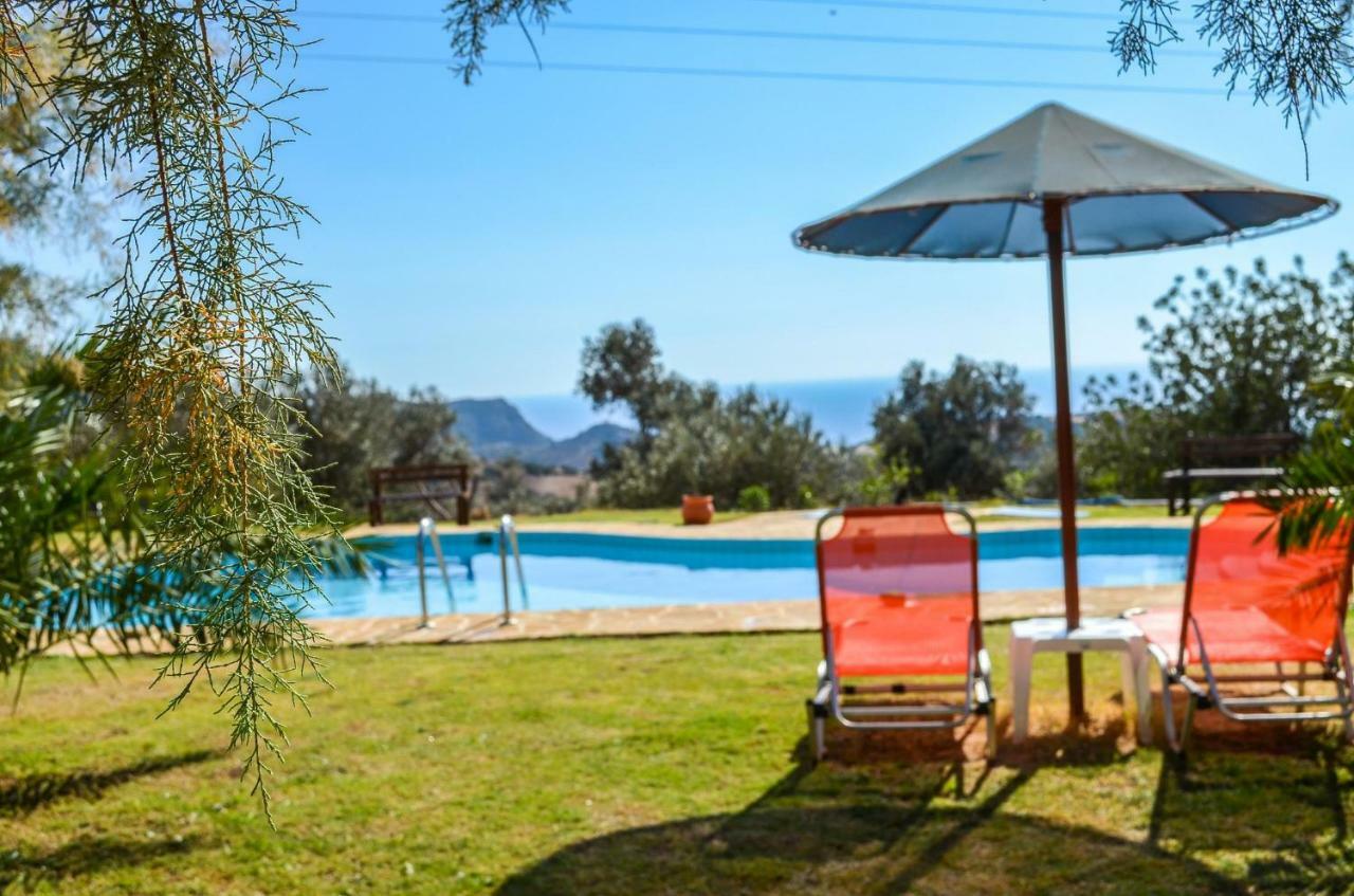 Petra-Mare Villa Triópetra Kültér fotó
