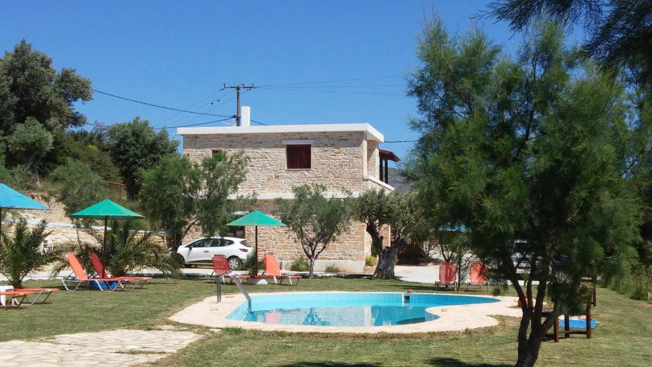 Petra-Mare Villa Triópetra Kültér fotó