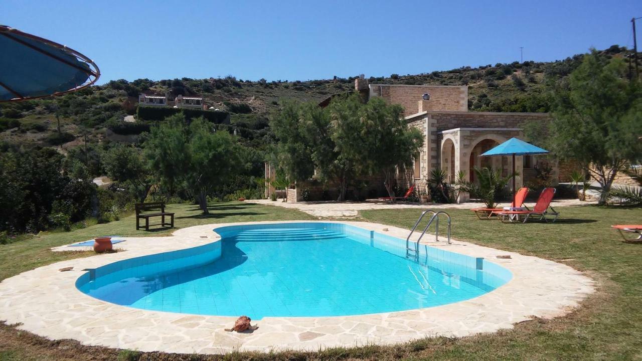 Petra-Mare Villa Triópetra Kültér fotó