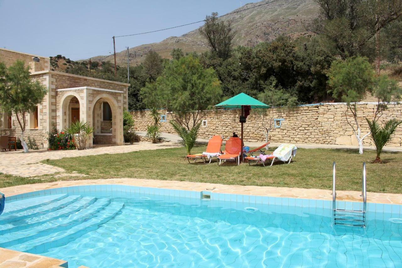 Petra-Mare Villa Triópetra Kültér fotó